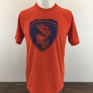 Denver Broncos Graphic T-Shirt Men's Medium